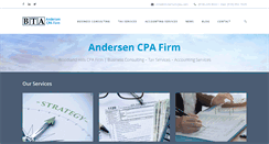 Desktop Screenshot of andersencpa.com